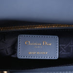Lambskin Cannage Small My ABCDior Lady Dior Blue