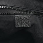 Nylon Monogram Small Flat Messenger Bag Black