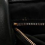 Lambskin Quilted Maxi Icare Shopping Tote Black