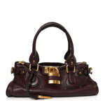 Grained Buffalo Paddington Grenat