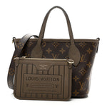 Monogram Neverfull Inside Out Bandouliere BB Dark Fango