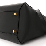 Grained Calfskin Mini Belt Bag Black