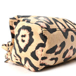 Calfskin Leopard Print Small Pandora Multicolor