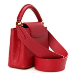 Taurillon Mini Capucines Scarlet