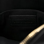 Calfskin Matelasse Monogram Lou Camera Bag Black