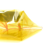 Vinyl Calfskin 90s Logo Tote Yellow