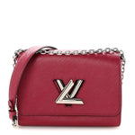 Epi Twist Shoulder Bag MM Fuchsia