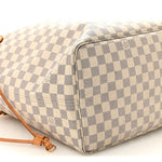 Damier Azur Neo Neverfull GM Rose Ballerine