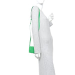 Paper Calfskin Maxi Intreccio Extra Mini Cassette Crossbody Bag Parakeet