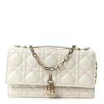 Lambskin Cannage Mini My Dior Bag Latte