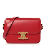 Shiny Calfskin Teen Triomphe Red
