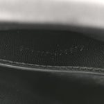 Lambskin Quilted Mini GG Milano Top Handle Shoulder Bag Black