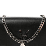 Grain De Poudre Small Monogram Kate Satchel Black