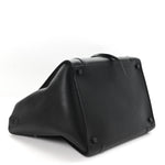 Grained Calfskin Medium Phantom Luggage Black