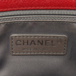 Caviar Quilted Grand Shopping Tote GST Red