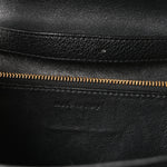 Goatskin Medium Classic Box Flap Bag Black