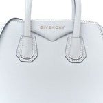 Sugar Goatskin Mini Antigona Baby Blue