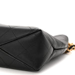 Caviar Quilted Hobo Black
