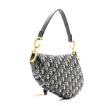 Oblique Saddle Bag Blue