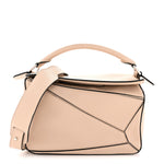 Calfskin Small Puzzle Bag Ash