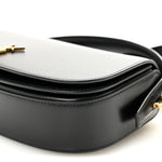 Box Calfskin Voltaire Top Handle Crossbody Bag Black