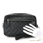 Damier Graphite Kasai Clutch