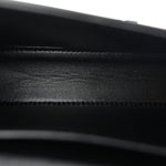 Shiny Calfskin Triomphe Chain Shoulder Bag Black