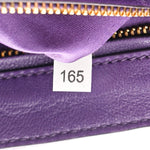 Tessuto Nylon Lurex Embroidered Flap Viola