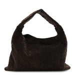Suede Intrecciato Small Hop Fondant
