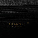 Caviar Quilted Jumbo Single Flap Black