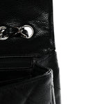 Caviar Quilted Jumbo Single Flap Black