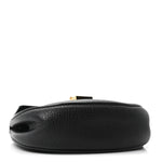 Grained Lambskin Mini Drew Shoulder Bag Black