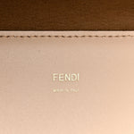 Vitello King Plexiglass Logo Embossed Medium Fendi Sunshine Shopper Tote Poudre