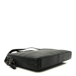 London Check Ainsworth Briefcase Dark Charcoal
