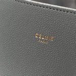 Soft Grained Calfskin Small Belt Cabas Phantom Grey