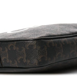 Triomphe Canvas Medium Messenger Bag Black