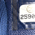 Patent Goatskin Quilted Medium Gabrielle Hobo Blue