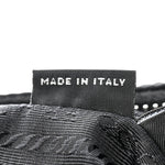 Tessuto Nylon Saffiano Mini Re-Edition 2005 Bag Black