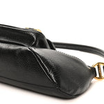 Grained Calfskin The 99 Shoulder Bag Black