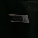 Calfskin Small The Monogram Tote Black White