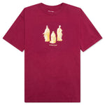 3 Kings S/S Tee - Burgundy