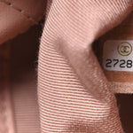 Aged Calfskin Quilted Small Gabrielle Backpack Pink