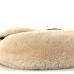 Shearling Monogram Sunset Cream