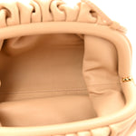 Butter Calfskin The Mini Pouch Almond