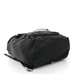 Tessuto Nylon Montagna Double Buckle Backpack Black
