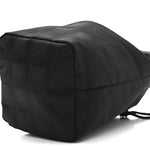 Nylon Travel Drawstring Bag Black