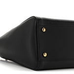 Calfskin Archetype Small Shopping Tote Black