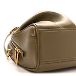 Lambskin Small The Wave Bag Olive