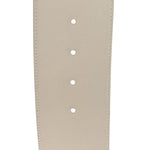 Snakeskin Corset Buckle Belt White