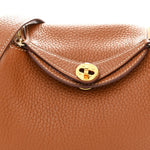 Taurillon Clemence Mini Lindy 20 Gold